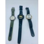 Three mens watches