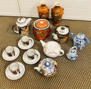 A selection of Oriental Ceramics