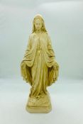 An Antique French figure of Our Lady