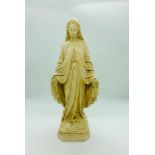 An Antique French figure of Our Lady