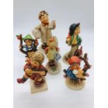 Six Hummel Figures