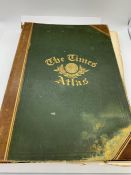 "The Times Atlas" published at the office of the time 1896