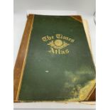 "The Times Atlas" published at the office of the time 1896