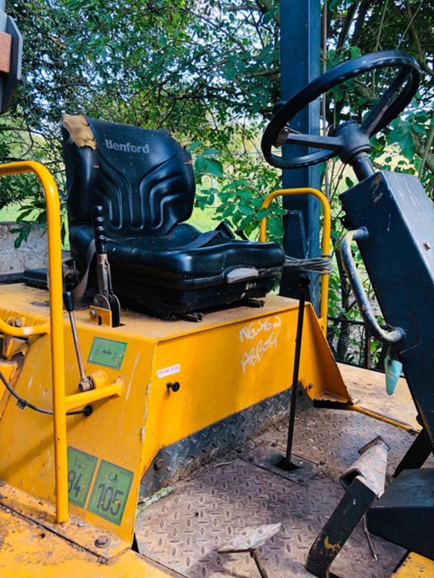 Benford diesel front dumper, year 2000, cylinder capacity 1266cc, revenue weight 3719kg, starts on - Image 3 of 5