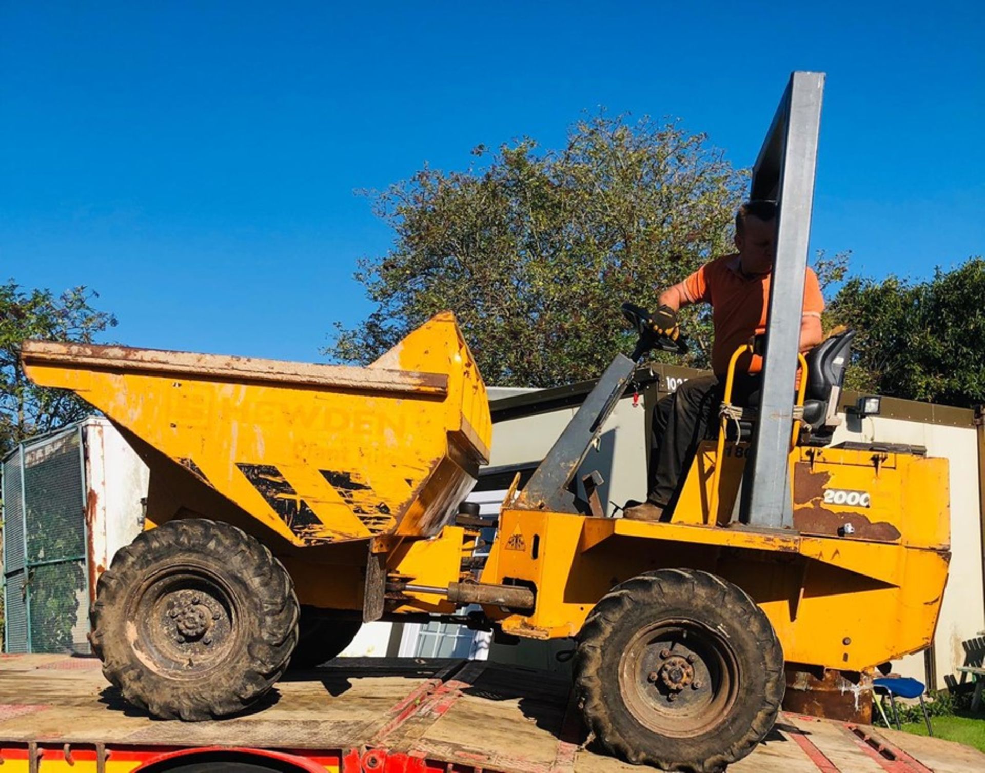 Benford diesel front dumper, year 2000, cylinder capacity 1266cc, revenue weight 3719kg, starts on