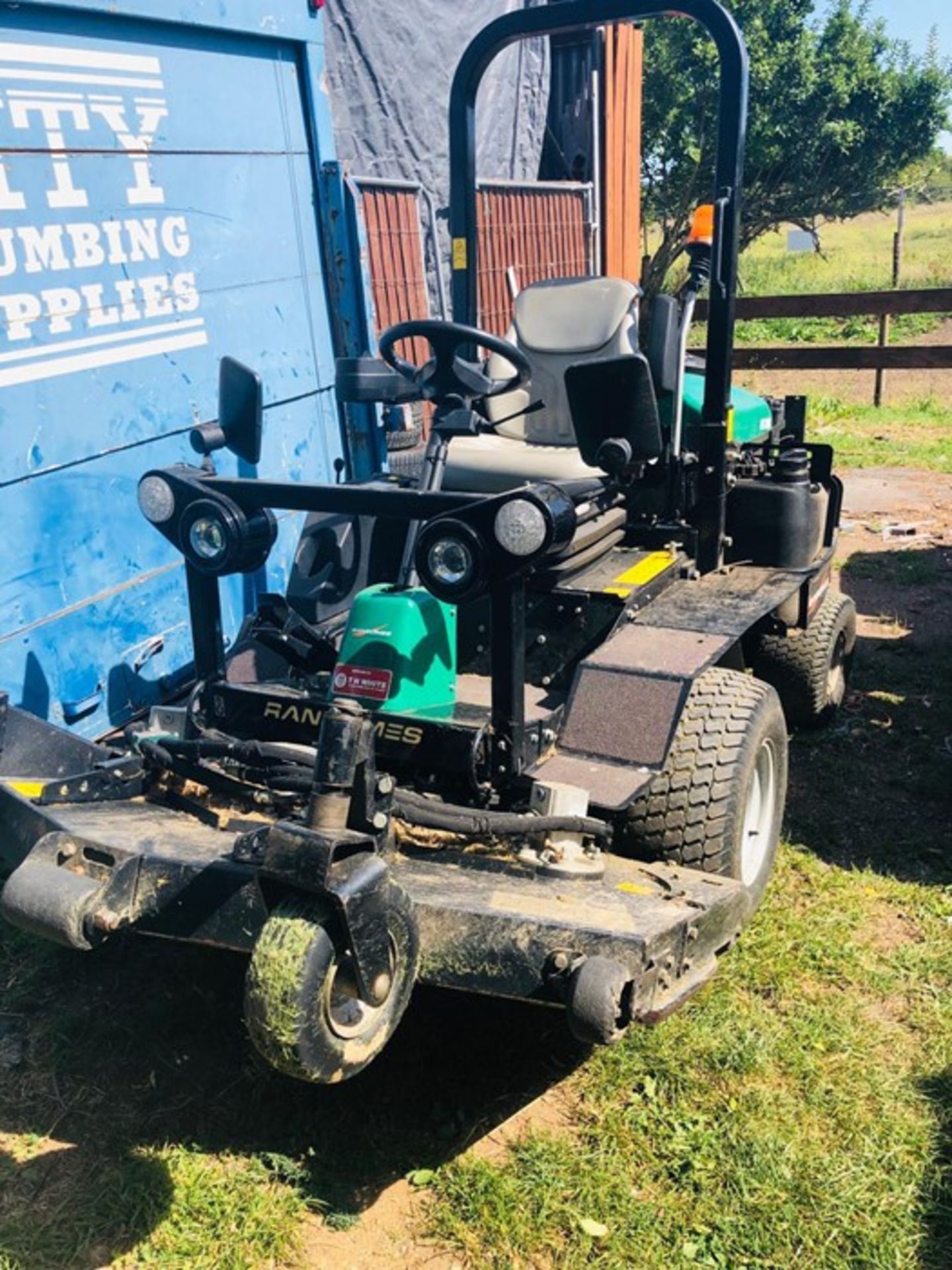 Ransome 2015 diesel mowing machine, HR300 Kubota D110ST, starts on the button