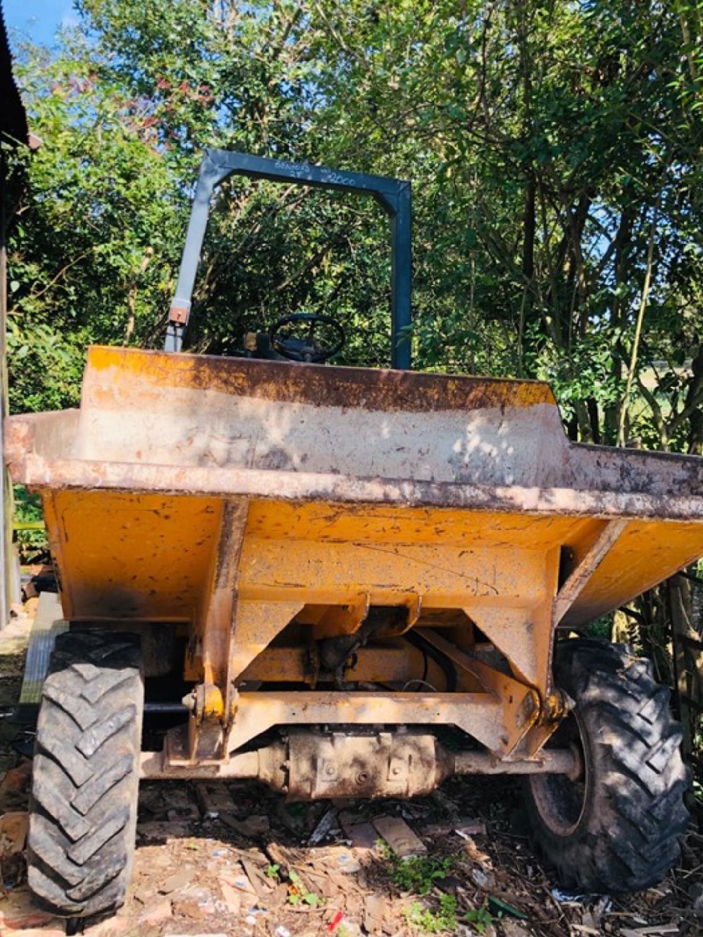 Benford diesel front dumper, year 2000, cylinder capacity 1266cc, revenue weight 3719kg, starts on - Image 5 of 5