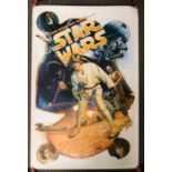 ORIGINAL 1987 STAR WARS 10th Anniversary DREW STRUZAN SIGNED & NUMBERED POSTER. One of 3000 in