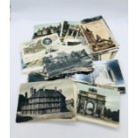 A selection of 120 Vintage European Postcards