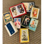 A selection of vintage playing cards