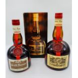 Three bottles of Grand Marnier