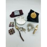 A small selection of costume jewellery