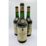 Three Bottles of Chateau Talbot 1964