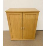 A two door small cupboard
