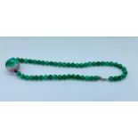 A contemporary Jade necklace