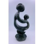 A Charles Moloi sculpture (23cm x 11cm)