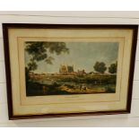 A Limited Edition print of an Engraving by Lawrence Josset 108/400 of Caneletto's painting of Eton