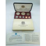 A First Coinage of Papua New Guinea, proof set
