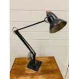 A Black Anglepoise lamp by Herbet Terry & Sons Ltd