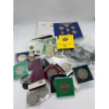A Large selection of collectable coins