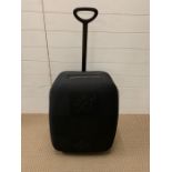 An original Louis Vuitton Rolling Luggage Suitcase in black. H66cm W49cm D30cm approx