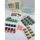 A Large volume of 1970's Mint stamps sold as investments, so multiple copies.