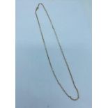 A 9ct gold necklace (3.1g)
