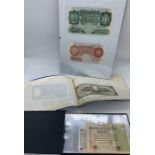 A selection of collectable Bank Notes to include the Rothmans Cambridge starter collection, an album