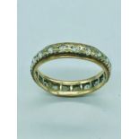 A 9ct gold Eternity ring (2g)