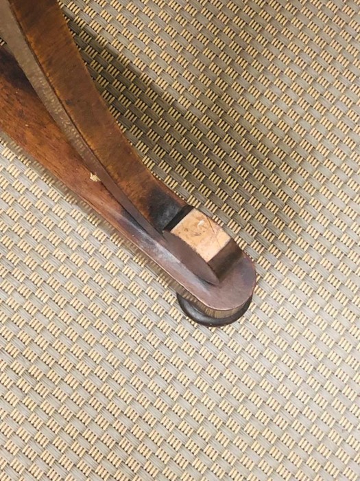 A regency rosewood sewing table circa 1820 - Image 2 of 4