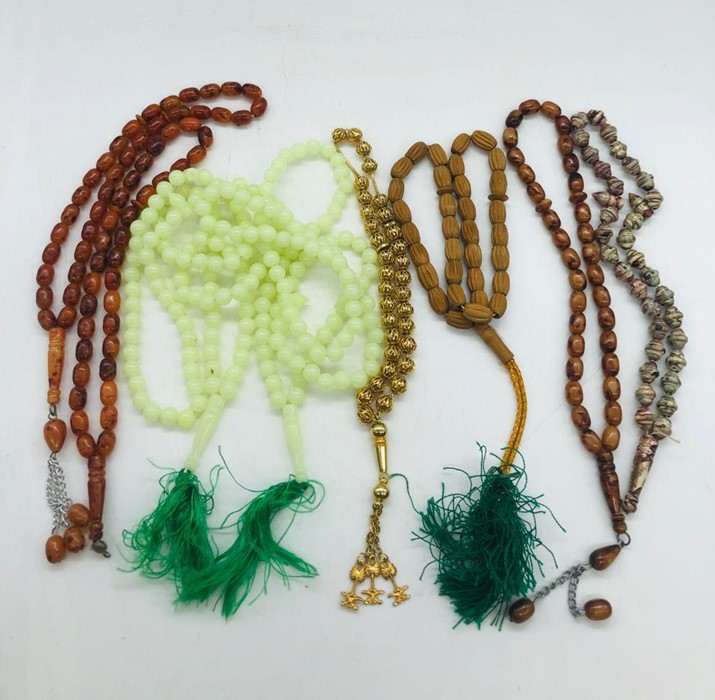 A Collection of Prayer Beads