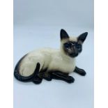 Royal Doulton figure of a Siamese cat