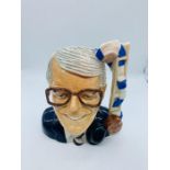 Limited Edition John Major Toby jug 102/500 by Kevin Francis ceramics