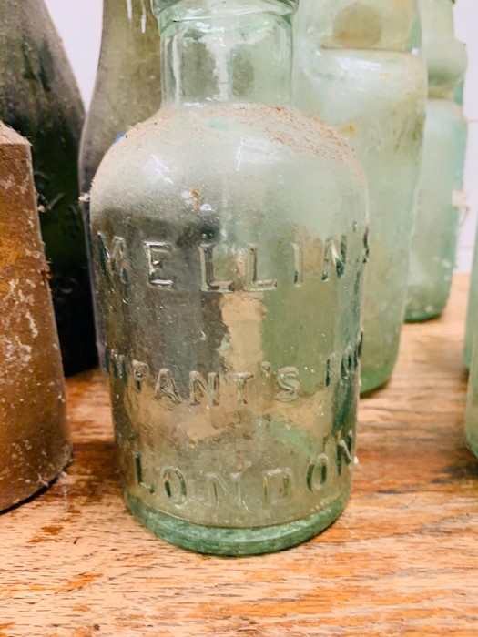 A collection of glass Soda and Beer Codd bottles, Reading and Windsor area. - Image 4 of 4