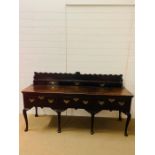 An 18th Century oak welsh dresser