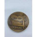 A 1924 -1984 Russian Commemorative Medallion