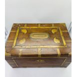 An Arts and Crafts jewellery or work box