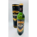 A bottle of Glenfiddich Single Malt Whisky