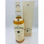 A Bottle of Bruichladdich Single Malt Whisky