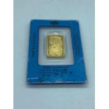 20g Pamp Suisse gold bar .999 finesse