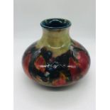 A Moorcroft vase, signed to base