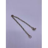 A 9ct gold chain (2.93g)