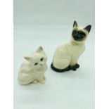 Two Royal Doulton Figures of Cats