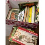 A large volume of tea cards and cigarette cards.