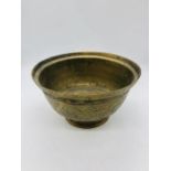 A Chinese bronze bowl