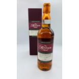 A bottle of The Arran malt single island whisky 89 of 305