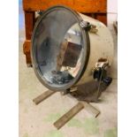 Vintage Francis drum light from originally outside Oxford Castle