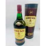 A Bottle of Jameson 12 year old Whiskey