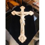 Esmond Burton original plaster Maquette of Jesus on the Crucifix from the clay model, 1930's