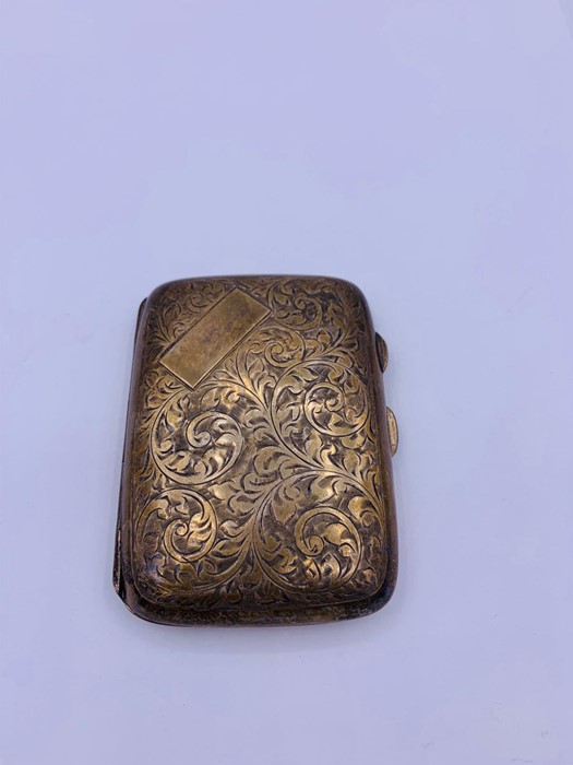 A Birmingham hallmarked cigarette case (JC Ltd) - Image 2 of 3